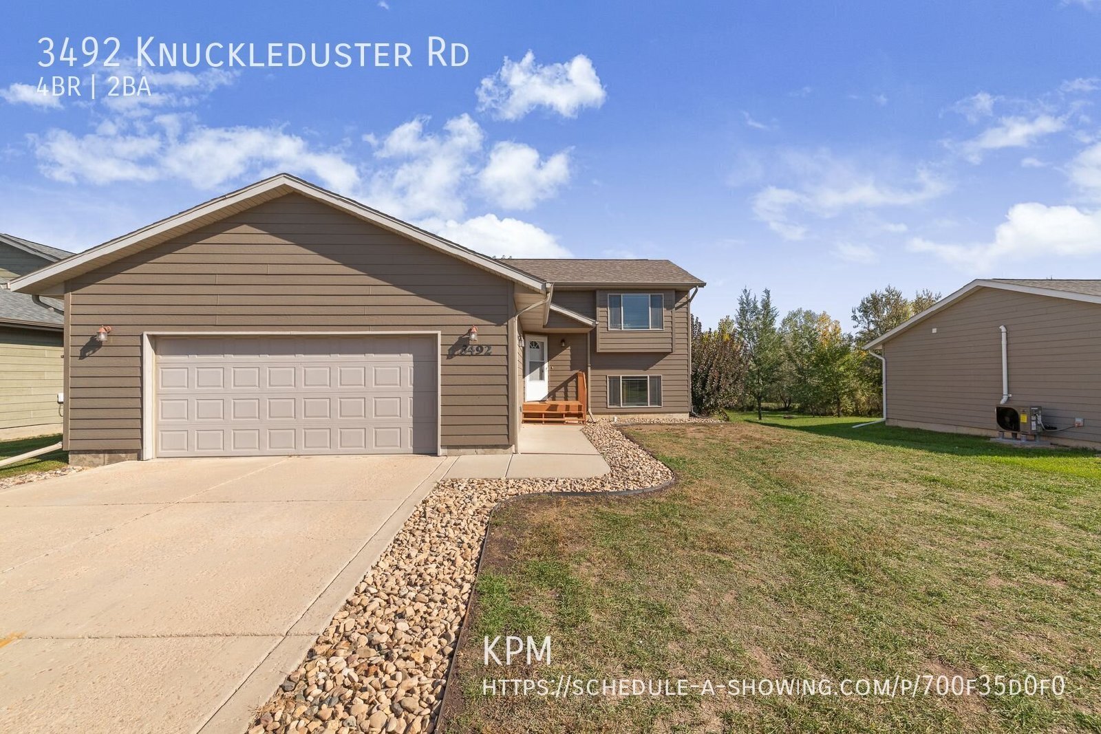 4 BEDROOM | 2 BATH | SPLIT FOYER HOUSE | GARAGE | RAPID VALLEY property image