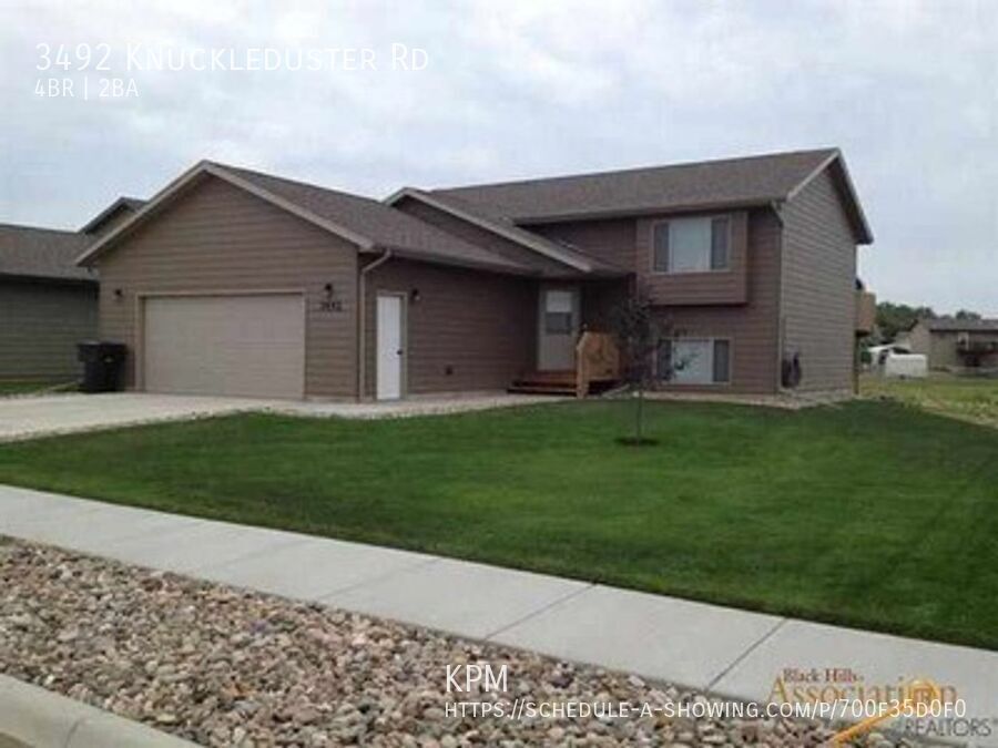 4 BEDROOM | 2 BATH | SPLIT FOYER HOUSE | GARAGE | RAPID VALLEY property image